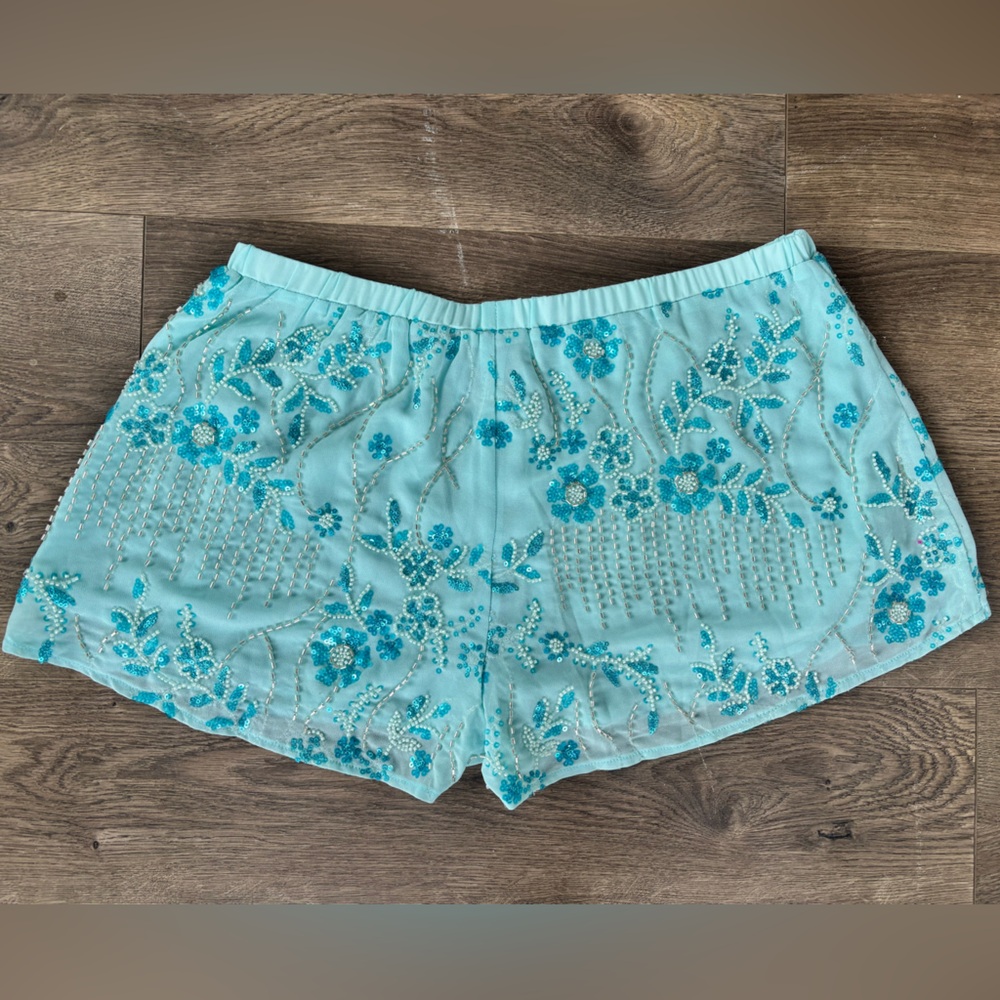 Peppermayo sequin shorts